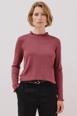 Mujer Cortefiel Jerséis>Jersey volante cuello