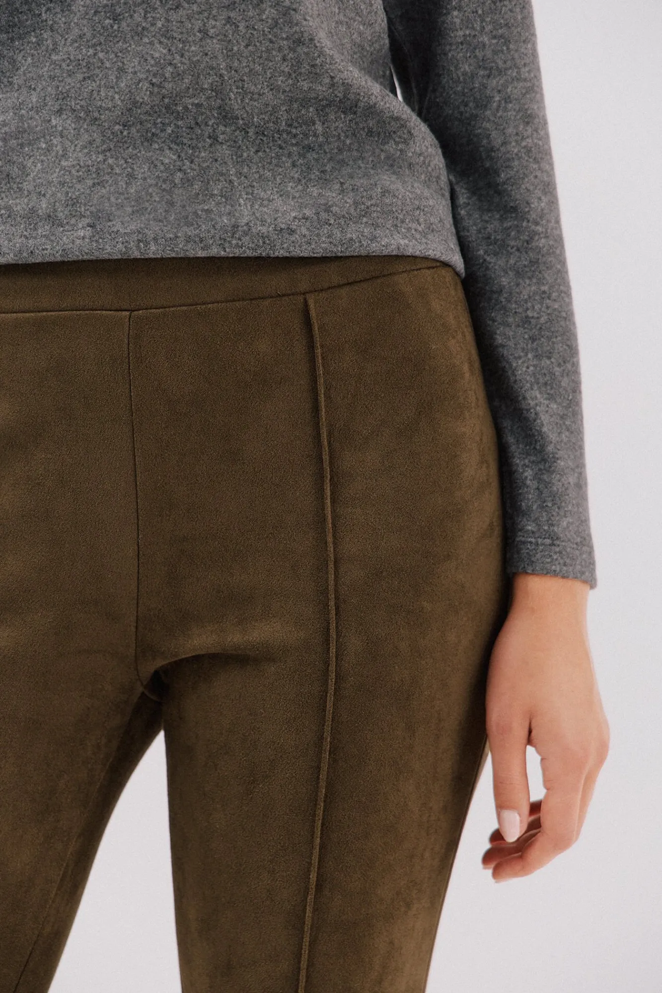 Mujer Cortefiel Deporte>Legging de mujer de efecto ante