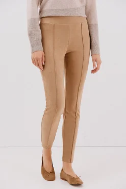 Mujer Cortefiel Deporte>Legging de mujer de efecto ante