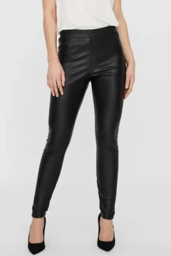 Mujer Vero Moda Pantalones>Legging de polipiel