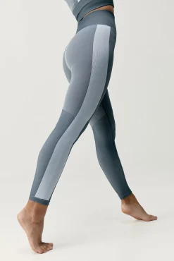 Mujer Born Living Yoga Deporte>Legging deportivo Athena gris/blanco