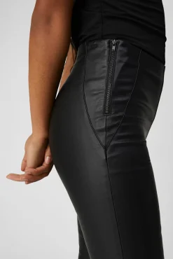 Mujer Object Pantalones>Legging encerado
