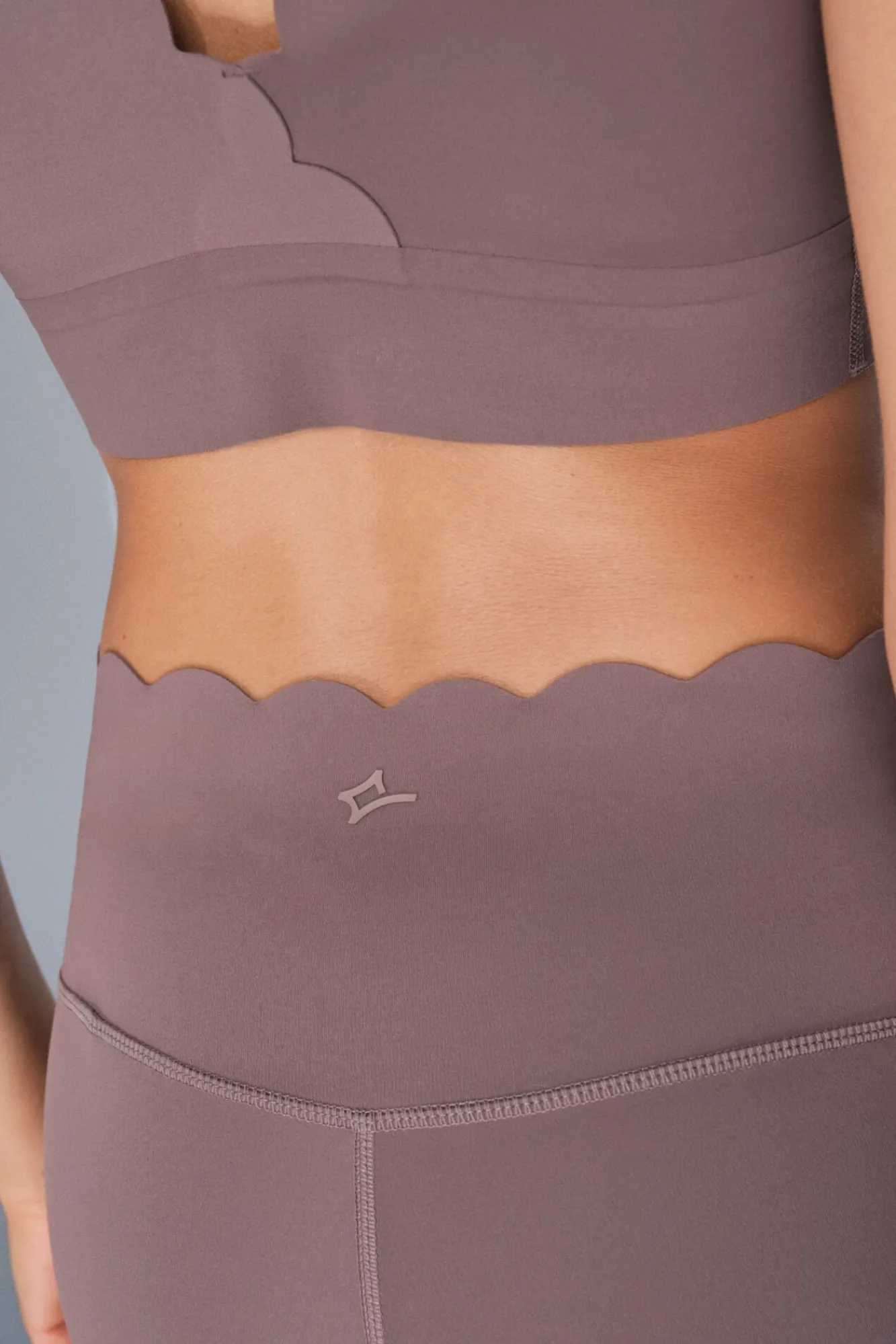 Mujer Dash and Stars Deporte>Leggings COMPRESSIVE pirata marrón