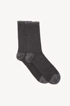 Mujer Hoss Intropia Calcetines>Leila. Calcetines calados lurex