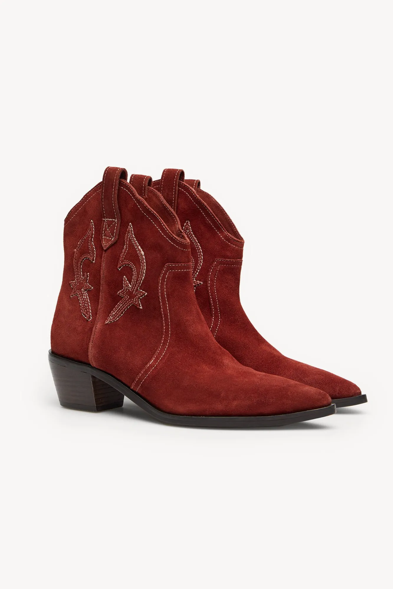 Mujer Hoss Intropia Botas Cowboy|Botas>Macarena. Botín bajo serraje