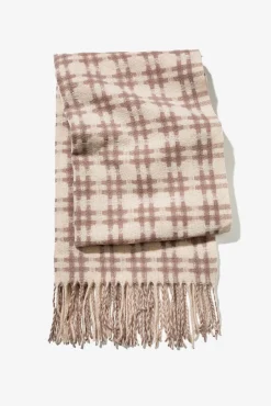 Mujer Vilanova Bufandas>Manta bufanda a cuadros