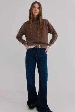 Mujer Hoss Intropia Sudaderas>Manuela. Sudadera efecto lavado