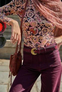 Mujer Hoss Intropia Camisetas>Mara. Camiseta estampada