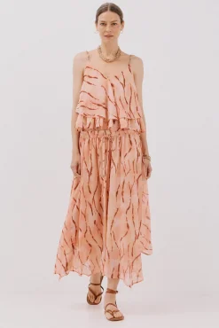 Mujer Cortefiel Faldas>Maxi falda con vuelo