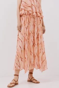 Mujer Cortefiel Faldas>Maxi falda con vuelo