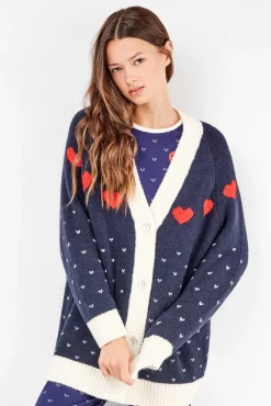 Mujer Gisela Batas>Maxi rebeca tricot