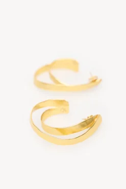 Mujer Hoss Intropia Joyería Y Bisutería>Melani. Aros bañados en oro