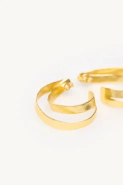 Mujer Hoss Intropia Joyería Y Bisutería>Melani. Aros bañados en oro