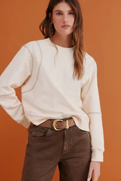 Mujer Hoss Intropia Sudaderas>Mila. Sudadera bordada