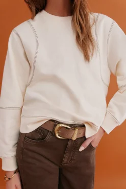 Mujer Hoss Intropia Sudaderas>Mila. Sudadera bordada