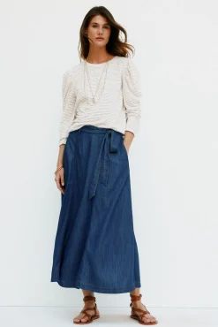 Mujer Hoss Intropia Camisetas>Milena. Camiseta a rayas