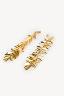 Mujer Hoss Intropia Joyería Y Bisutería>Nabis. Pendientes hojas