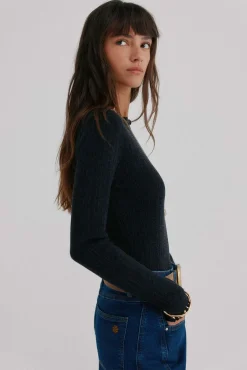 Mujer Hoss Intropia Camisetas>Nidia. Top con detalle de ondas