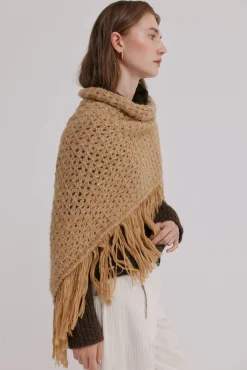 Mujer Hoss Intropia Pañuelos Y Fulares|Chaquetas>Nieves. Chal calado de flecos