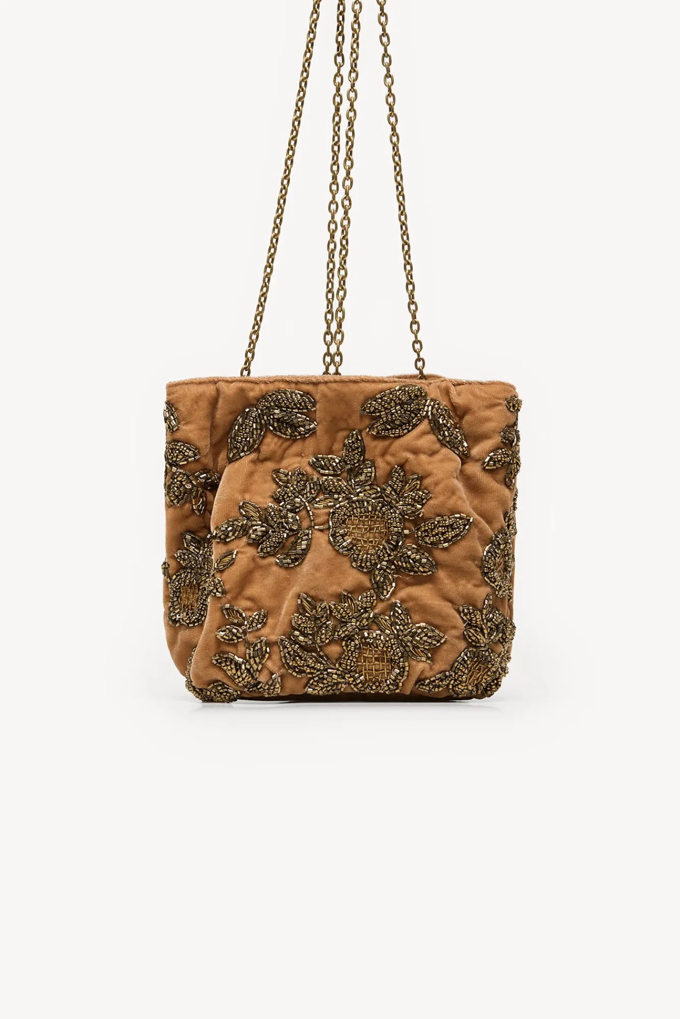 Mujer Hoss Intropia Bolsos>Nina. Bolso de terciopelo y abalorios