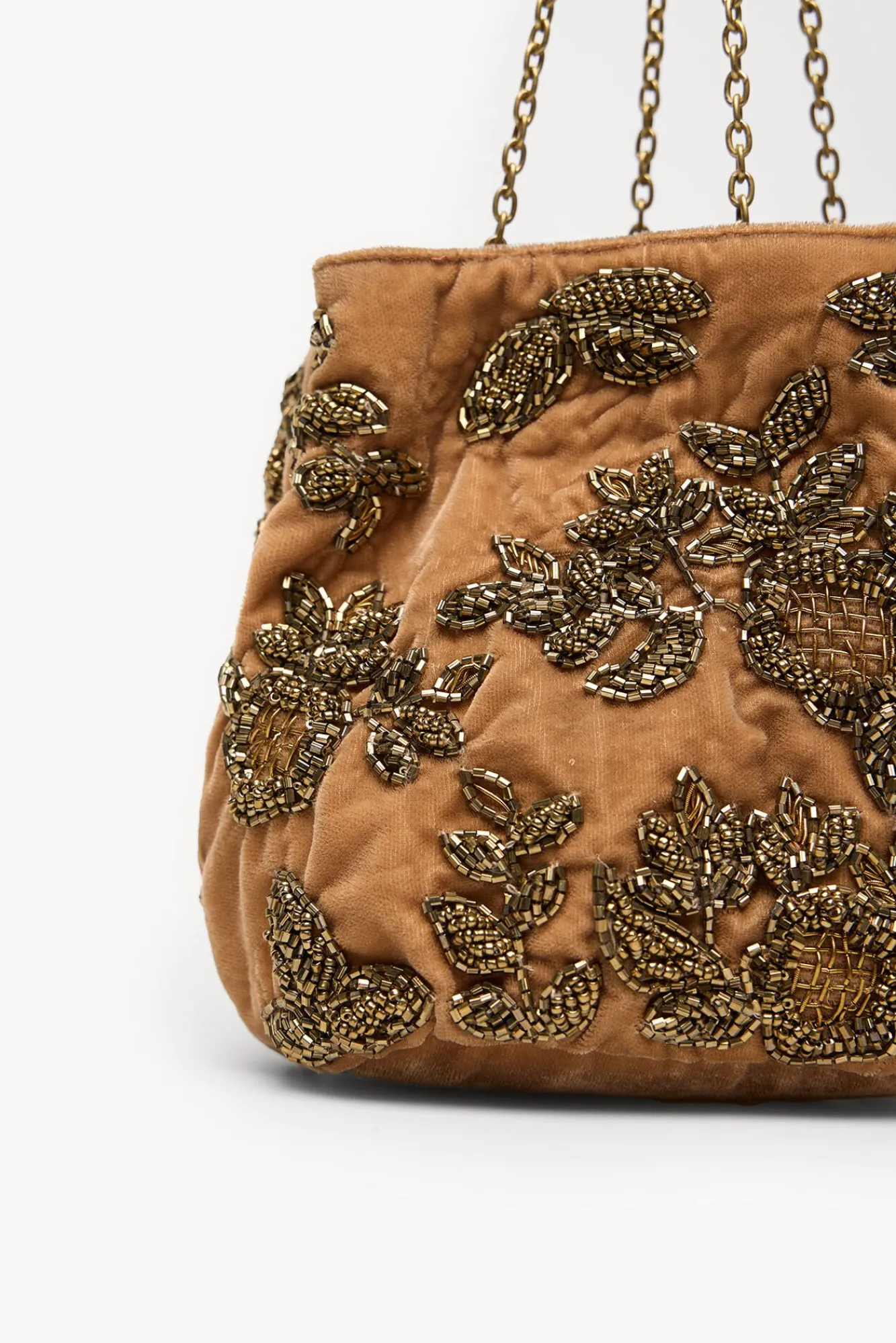 Mujer Hoss Intropia Bolsos>Nina. Bolso de terciopelo y abalorios