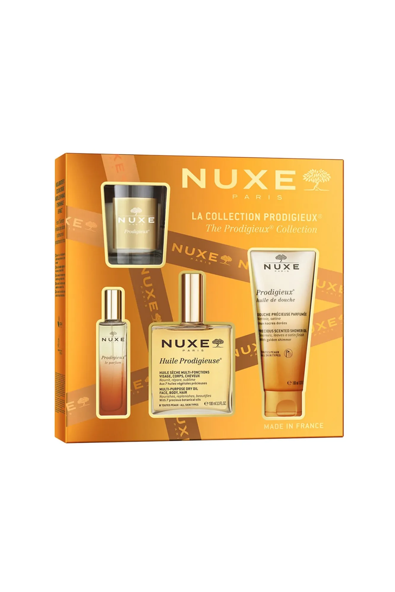 Nuxe Cofres Y Estuches Para Regalo>COFRE REGALO LA COLECCIÓN PRODIGIEUX FLORAL + VELA