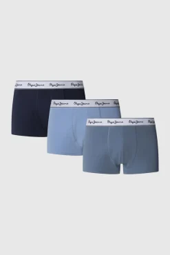 Hombre Pepe Jeans Calzoncillos>Pack 3 boxer liso con logo