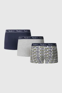 Hombre Pepe Jeans Calzoncillos>Pack 3 boxer liso y
