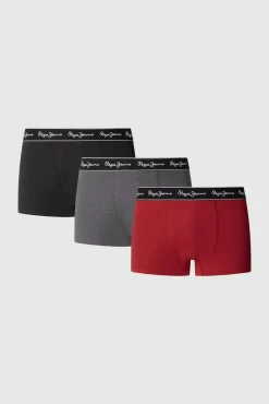 Hombre Pepe Jeans Calzoncillos>Pack 3 boxer lisos logo