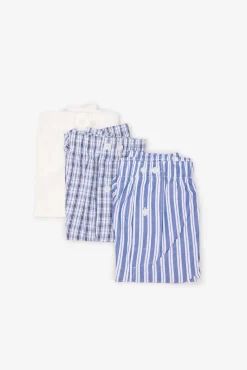 Hombre Cortefiel Calzoncillos>Pack 3 boxer tela