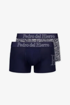 Hombre Pedro del Hierro Calzoncillos>Pack 2 boxers punto