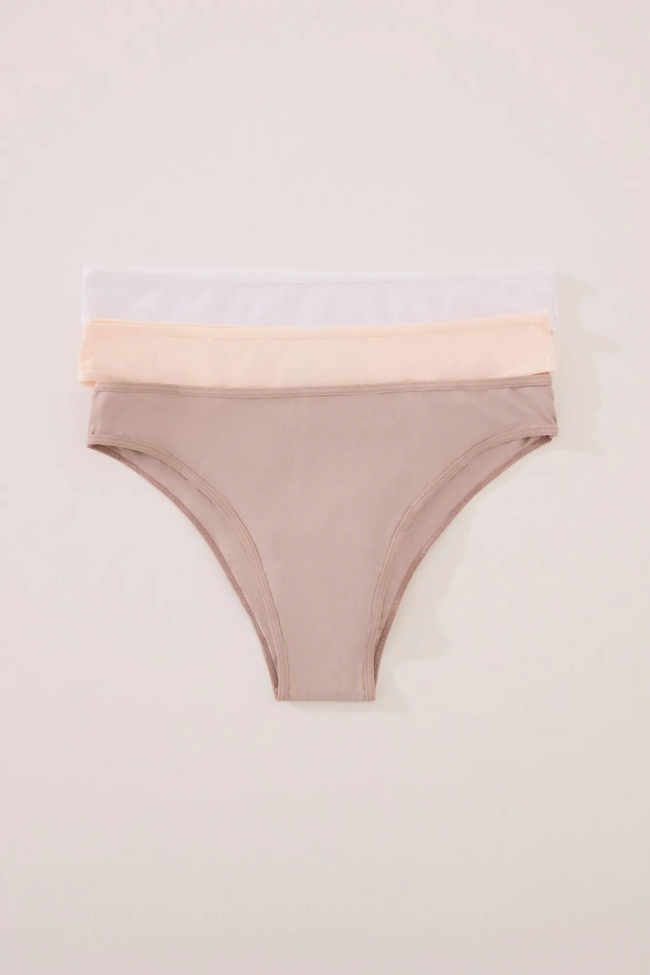 Mujer Women'secret Ropa Interior>Pack 3 bragas brasileñas microfibra