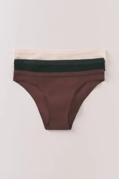 Mujer Women'secret Ropa Interior>Pack 3 bragas clásicas canalé