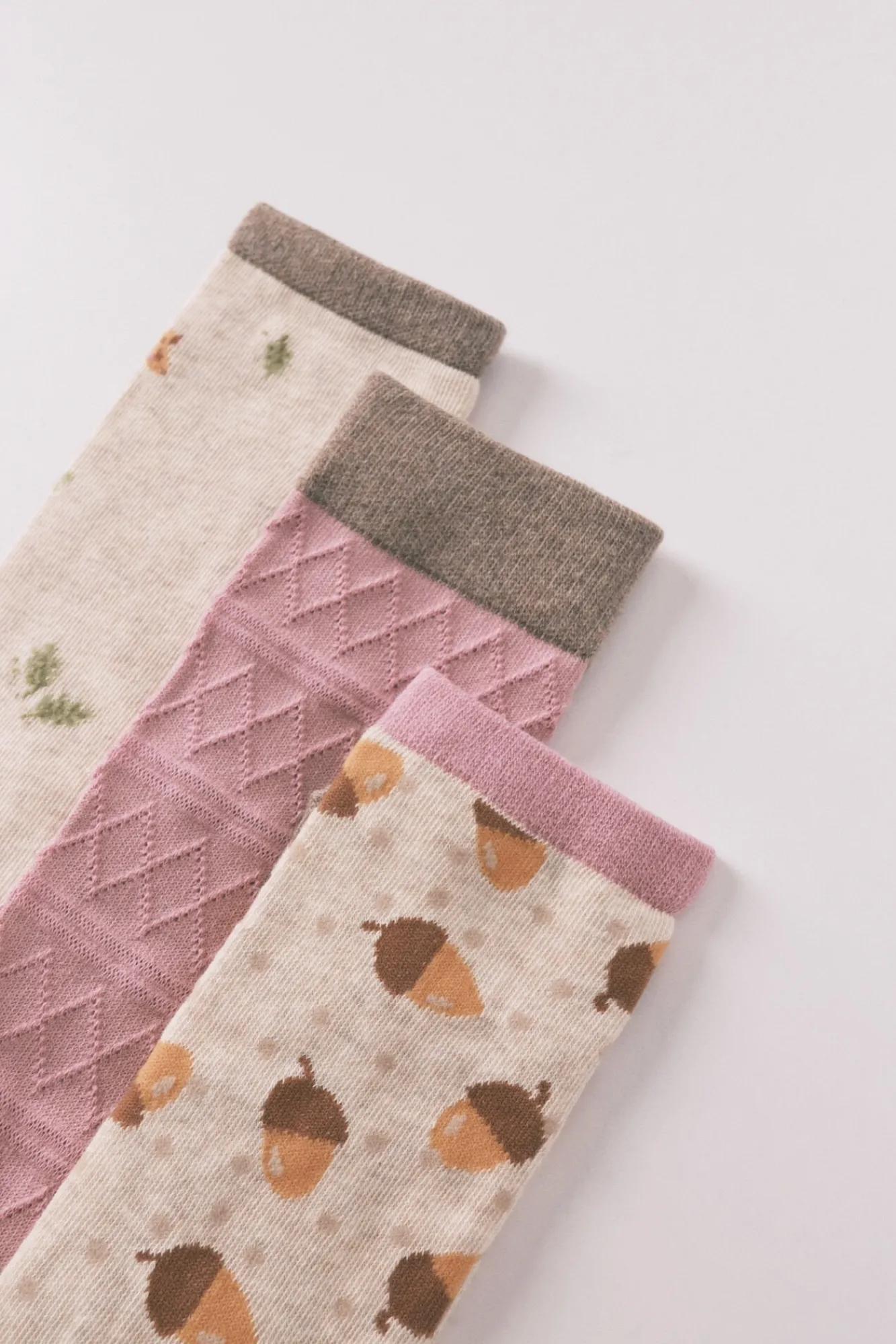 Mujer Women'secret Calcetines>Pack 3 calcetines largos ardillas