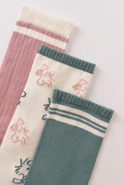 Mujer Women'secret Calcetines>Pack 3 calcetines largos Snoopy