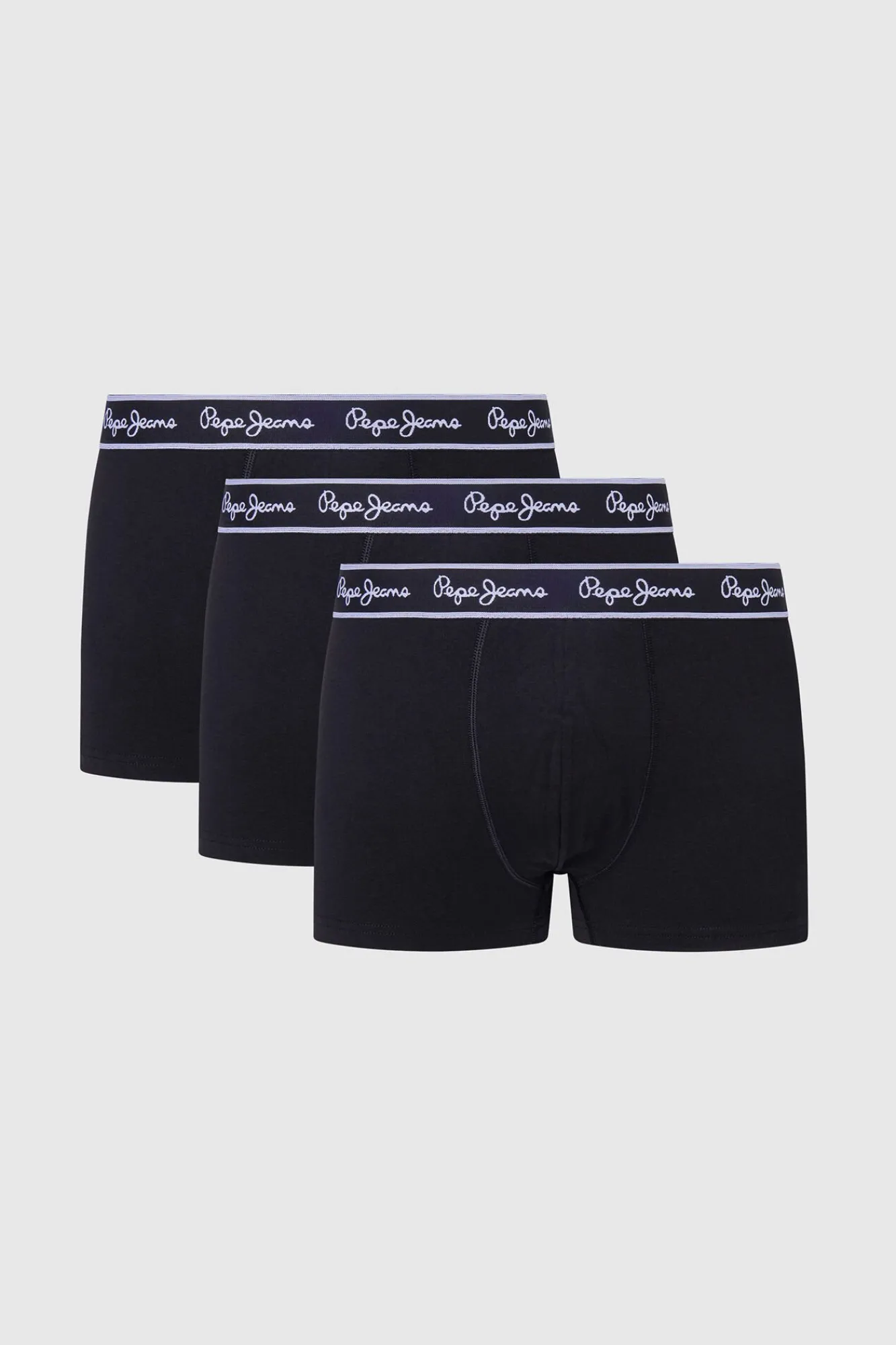 Hombre Pepe Jeans Calzoncillos>Pack 3 calzoncillos algodón elástico