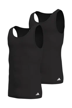 Hombre Adidas Camisetas|Deporte>Pack 2 camisetas sin mangas