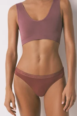 Mujer Women'secret Ropa Interior>Pack 7 tangas algodón logo bordado