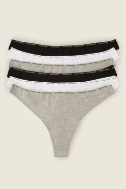 Mujer Women'secret Ropa Interior>Pack 6 tangas algodón orgánico