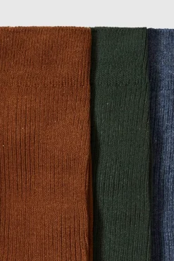 Hombre Selected Calcetines>Pack calcetines algodón orgánico.