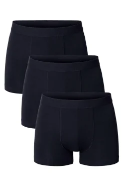 Hombre Bread & Boxers Calzoncillos>Pack de 3 bóxers algodón orgánico es marinos