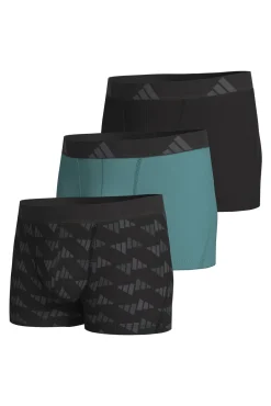 Hombre Adidas Calzoncillos>Pack de 3 bóxers de algodón Active Flex