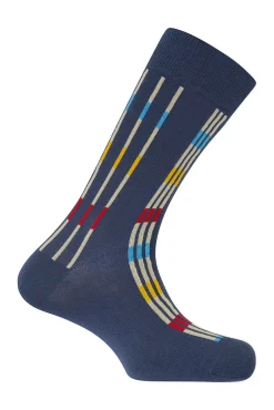 Hombre Punto Blanco Calcetines><noscript><img width=