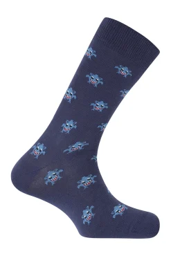 Hombre Punto Blanco Calcetines>Pack de 3 calcetines cortos de algodón orgánico Stories Monstruos