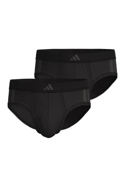 Hombre Adidas Calzoncillos>Pack de 2 calzoncillos elásticos Active Flex Cotton 3 Stripes