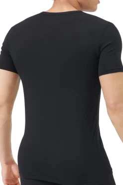 Hombre Adidas Camisetas>Pack de 2 camisetas de cuello pico de algodón elástico para hombre