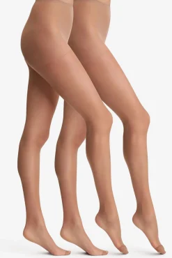 Mujer Dim Medias>Pack de 2 pantys opaca satinada 15 Deniers