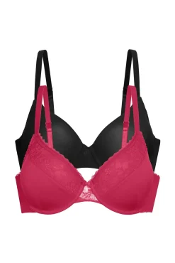 Mujer Dorina Ropa Interior>Pack de 2 sujetadores Sonia con relleno