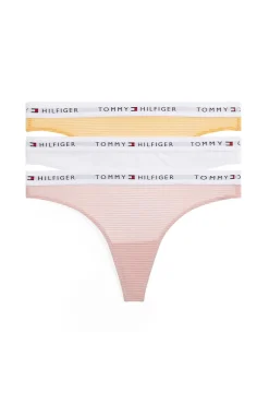 Mujer Tommy Jeans Ropa Interior>Pack de 3 tangas de tul