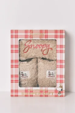 Mujer Women'secret Zapatillas Casa>Pack regalo zapatillas y antifaz borreguito Snoopy